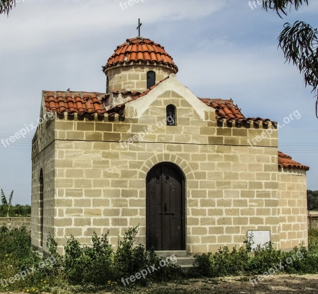 Cyprus Xylotymbou Ayios Ionas Church Orthodox