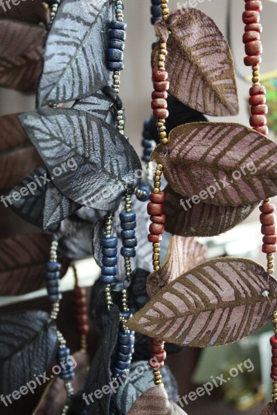 Leaves Autumn Imitation Jewelry Brown Necklaces