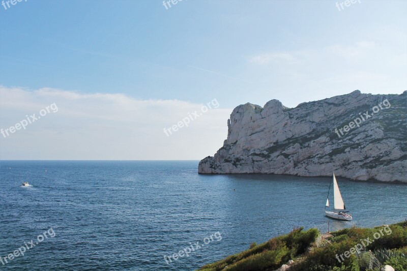 Sea Water Boat Ocean Sky