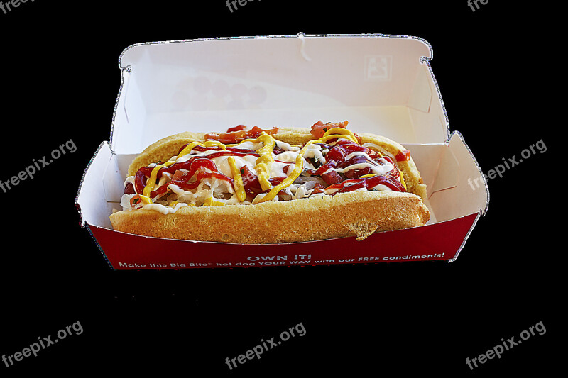 Food Hot Dog Mustard Fast Food Ketchup