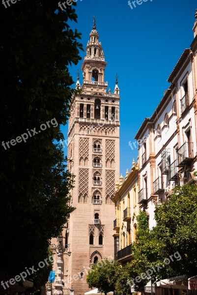 Sevilla Spain Church Cathedral Tourism