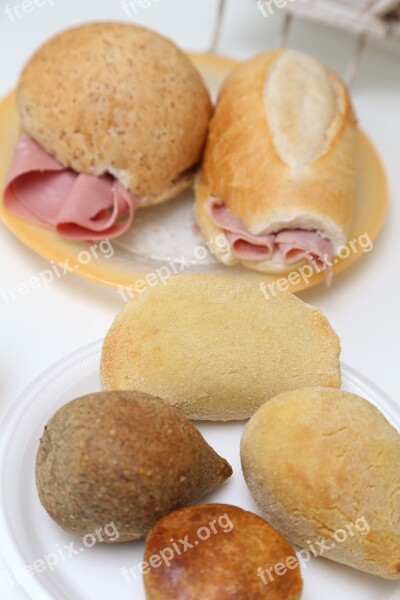 Snack Tasty Bread Food Breakfast