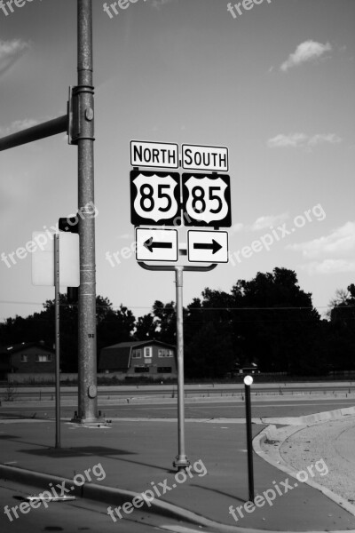 America Highway Usa Road Shield