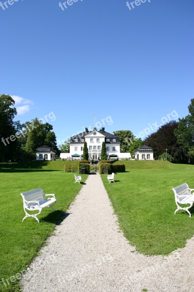 Sweden Castle Building Southern Sweden Baldersnäs