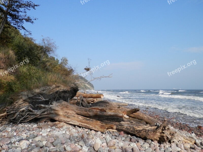 Baltic Sea Cliff View Bluff Coast