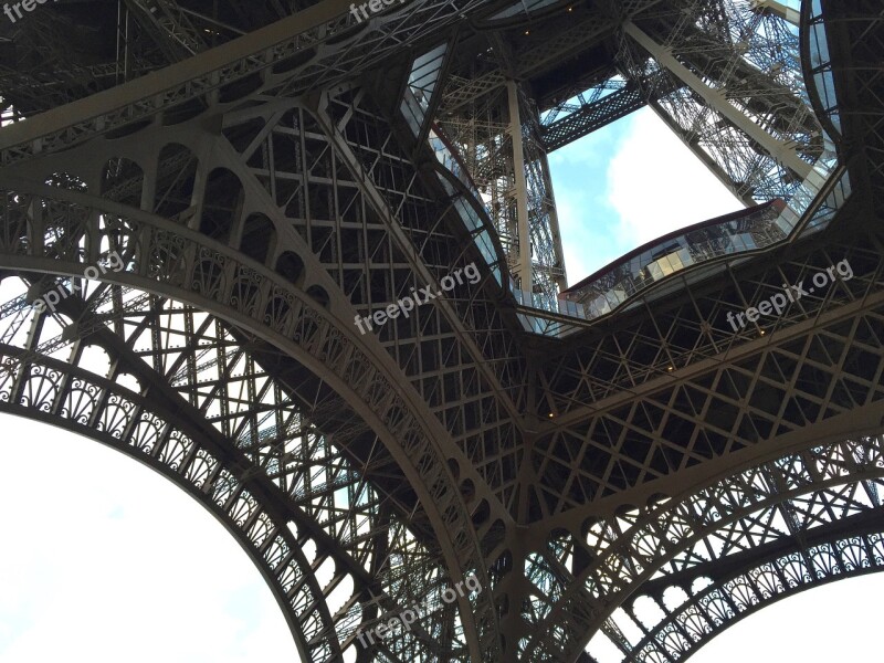 Eiffel Tower Steel Architecture France Art Of Engineering