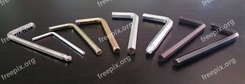 Allen Key Allen Wrench Tools Hexagon Fixing