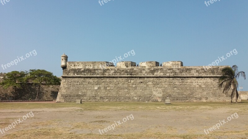 Wall Cartagena Indian Free Photos