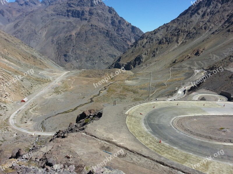 Mountains Road Panoramic Mountains Free Photos