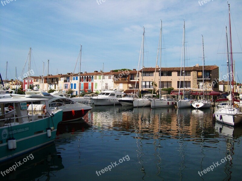 Port Grimaud Boat Channel Little Venice Houses