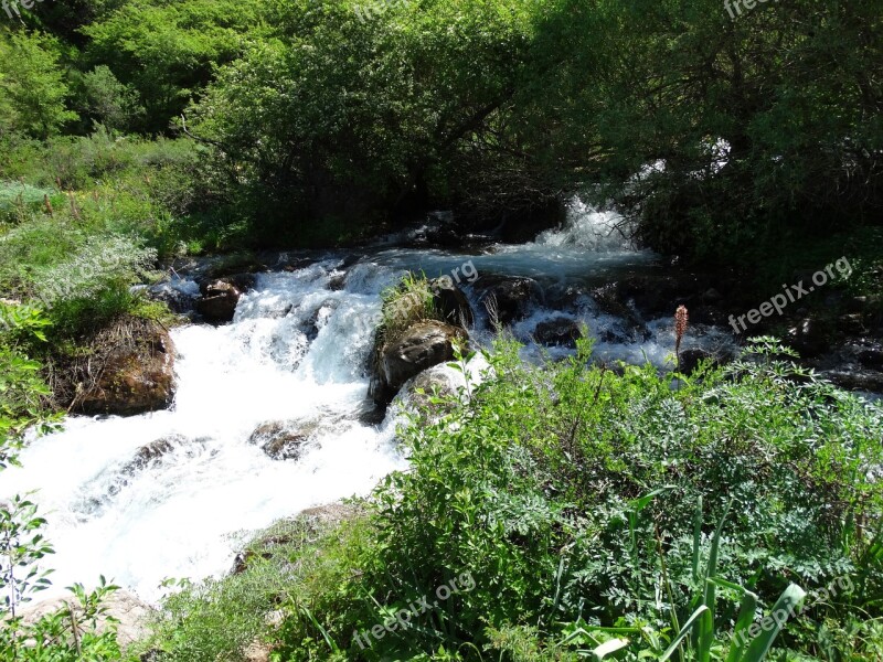 Mountains Canyon Shymkent Free Photos