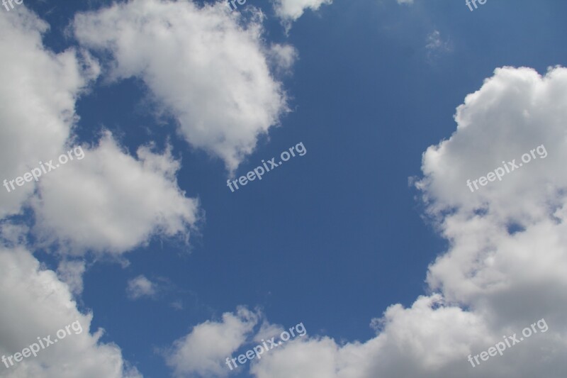 Clouds Sky New York Cloudy Summer