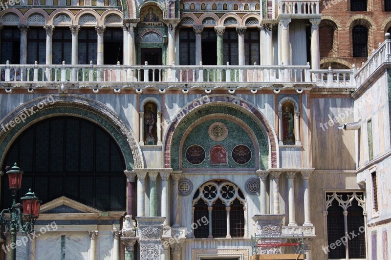 Venice Monuments Architecture Arcades Italy