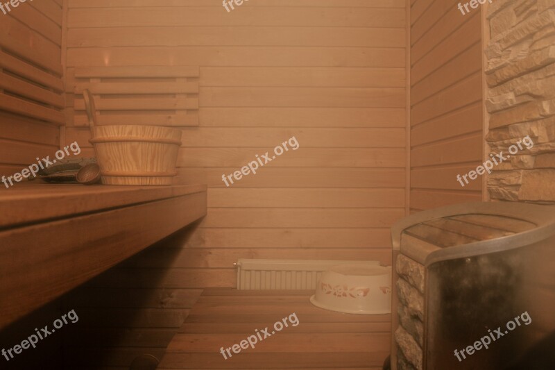 Sauna Finnish Heat Steam Hot