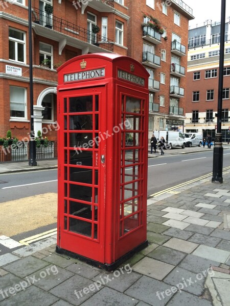 Telephone Booth Phone London Free Photos