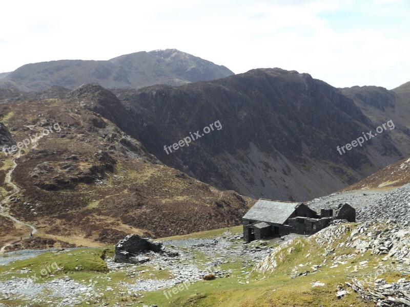 Mountain Hut Nature Outdoor Building