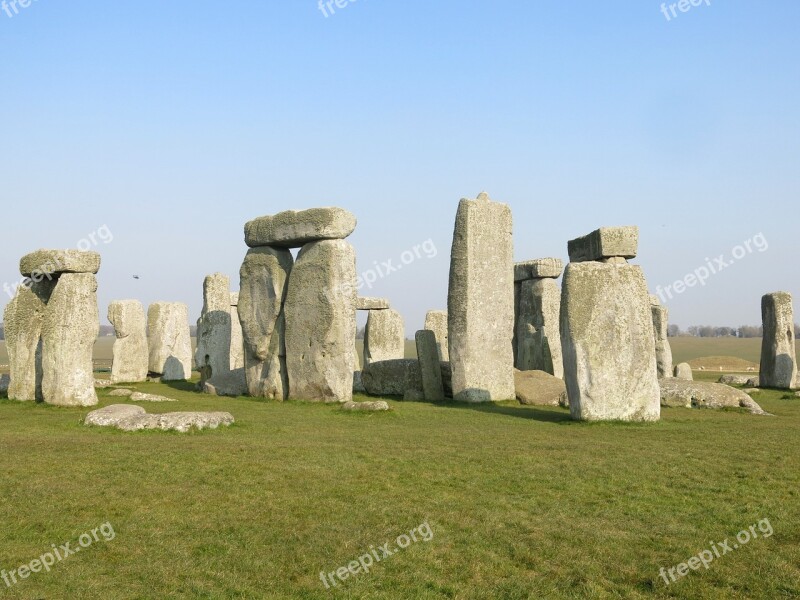 Stonehenge Stone Henge Wiltshire Stone Stone Circle