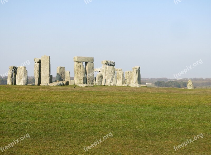 Stonehenge Stone Henge Wiltshire Stone Stone Circle