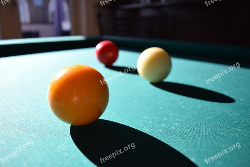 Billiards Sunlight Billiard Ball Free Photos