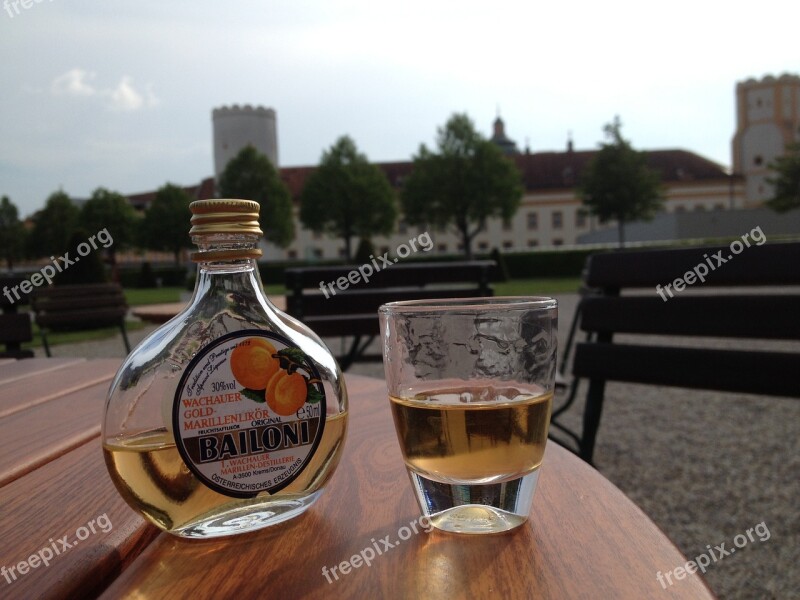 Apricot Liqueur Melk Abbey Alcohol Drink