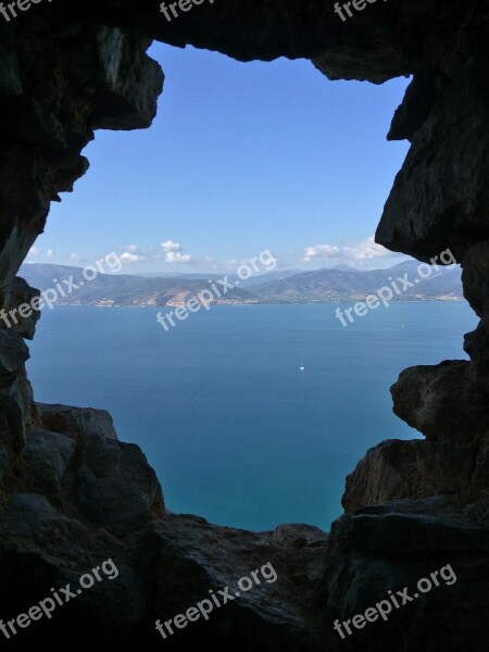 Cave Sea Rock Nature Landscape