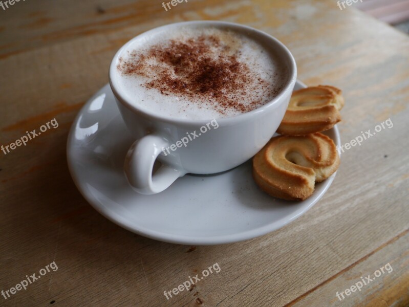 Breakfast Cappuccino Biscuits Free Photos