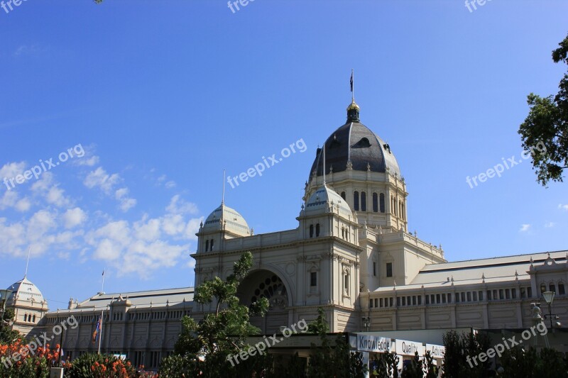 Building Dome Garden Show Melbourne Exhibition Building