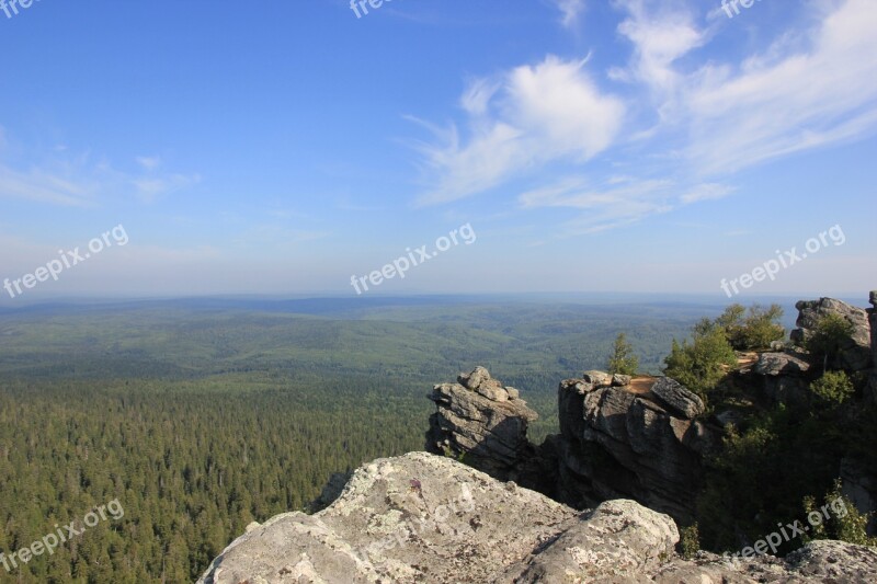 Poljud Mountain Nature Stone Russia