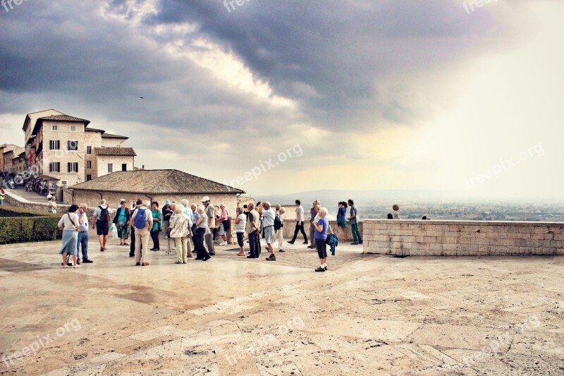 Assisi Italy Tourism Church Architecture