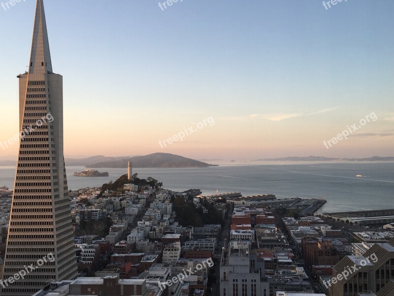 San Fransisco Tall California Building Skyscraper