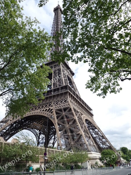 Paris Eiffel Eiffel Tower Free Photos