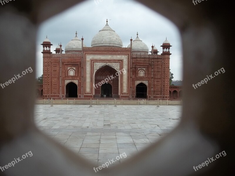 Taj Mahal Historical Place India Architecture Taj