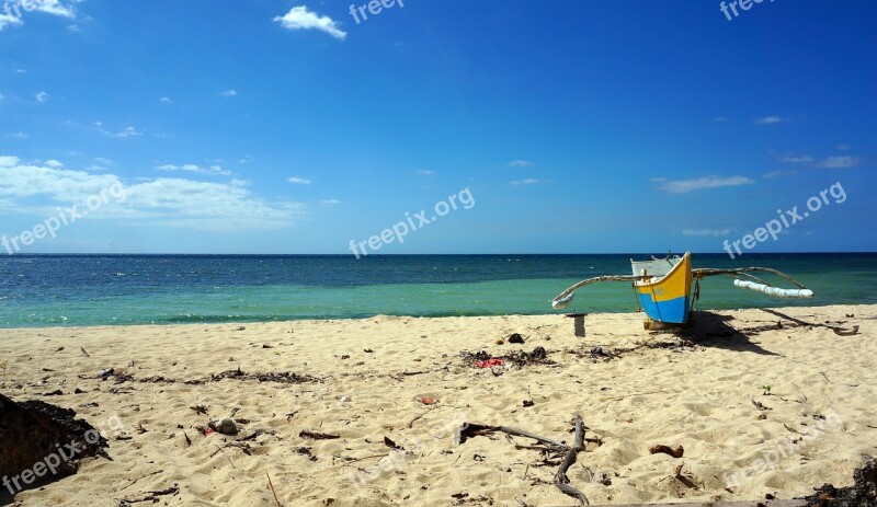 Beach Sky Summer Ocean Sea