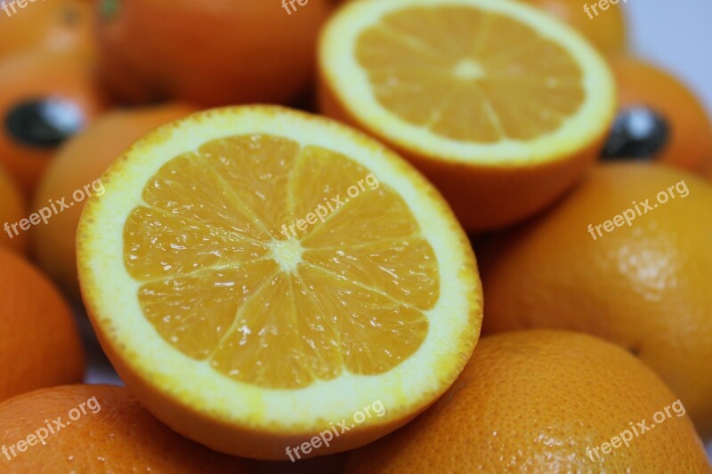 Orange Fruit Citrus Vitamin Free Photos