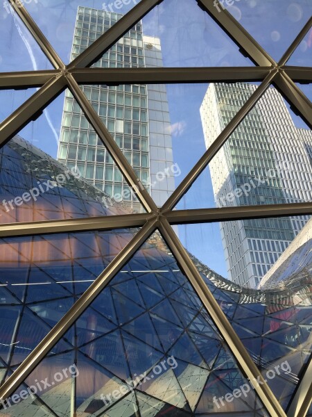 Myzeil Architecture Frankfurt Skyscraper Germany