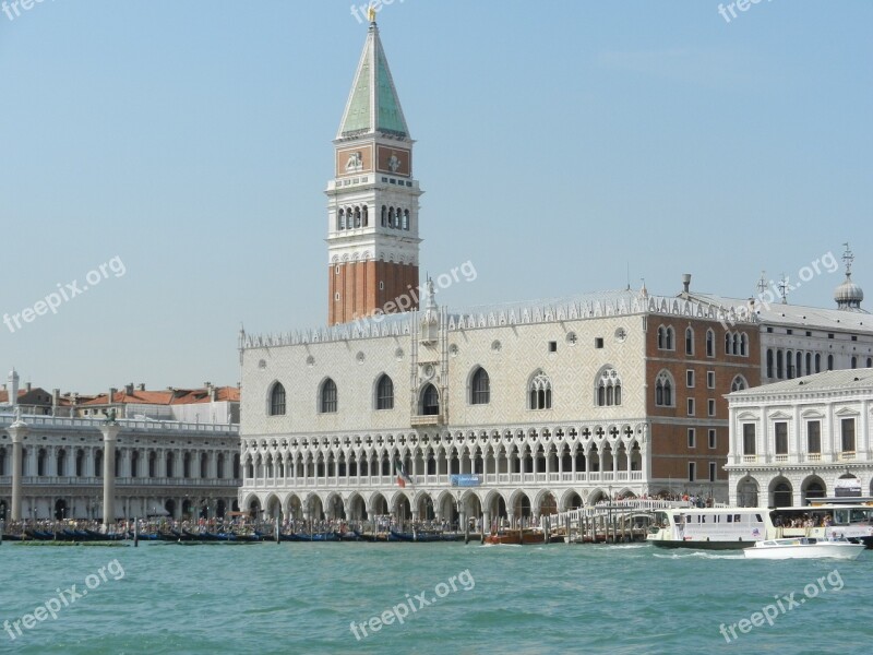 Venice Venezia Canale Grande Water Boats