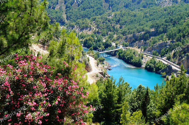 Turkey Mountain Water Landscapes Forest