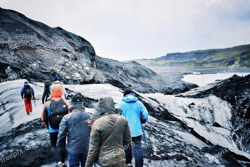 Glacier Iceland Ice Hiking Iceberg