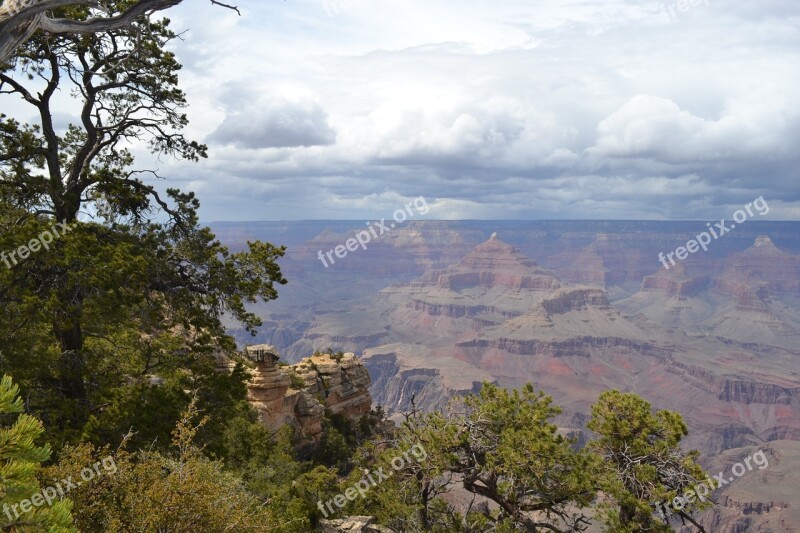 Grand Canyon Usa America Canyon Grand