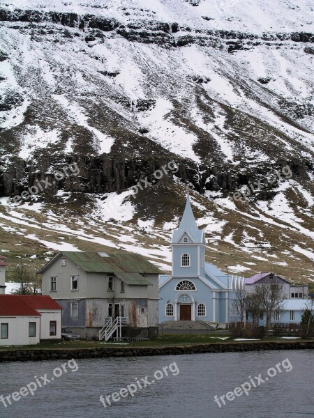 Church Iceland Karg Cold Bay