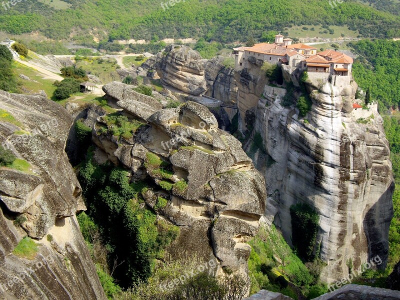 Meteora Kalabaka Kalambaka Monastery Greece