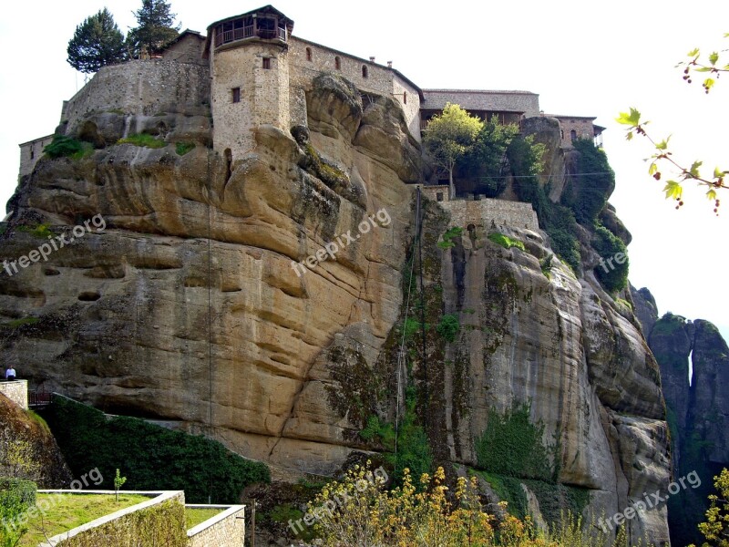 Meteora Kalabaka Kalambaka Monastery Greece