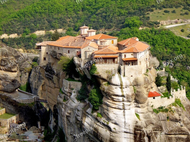 Meteora Kalabaka Kalambaka Monastery Greece