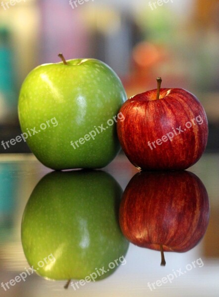 Apples Fruit Healthy Red Apple Food