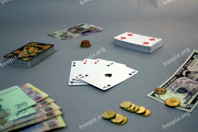 Gaming Game Card Money Casino