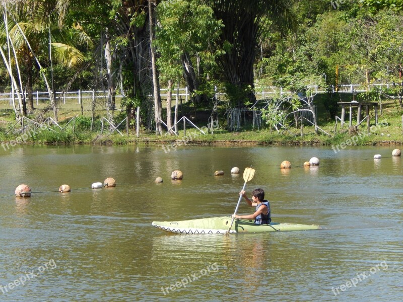 Caique Rio Nature Water Landscape