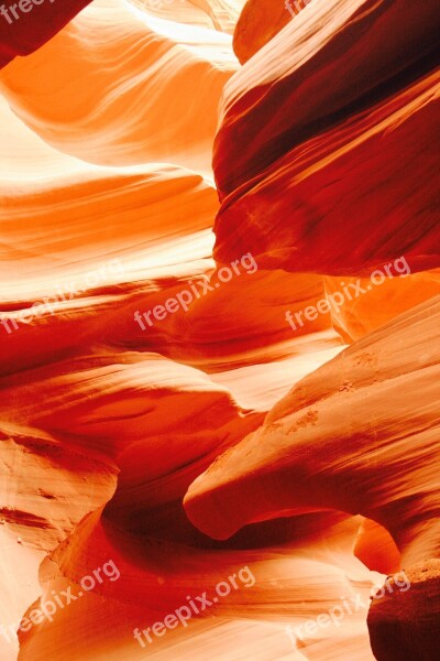 Antelope Canyon Canyon Usa Gorge Sand Stone