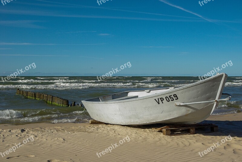 Boat Fishing Vessel Sea Beach Free Photos