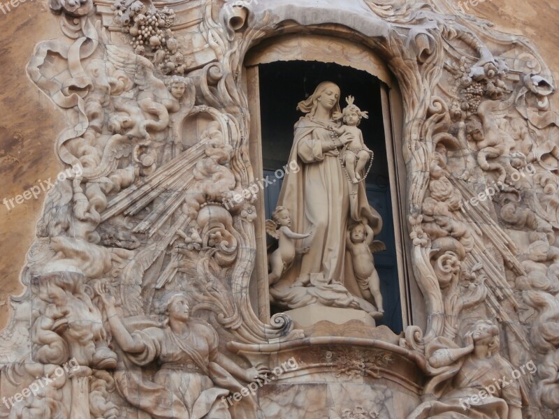 Baroque Virgin Valencia Free Photos