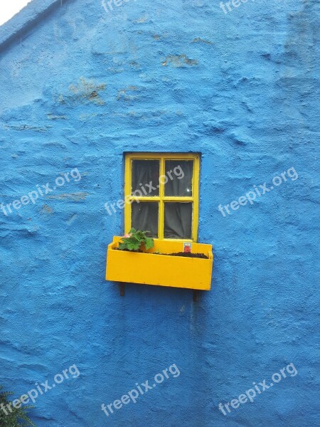 Cottage Window Ireland Countryside Small